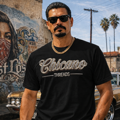 The Official Chicano Threads Men's T-Shirt | Chicano Apparel by Chicano Threads