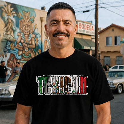 Texican - Men's T-Shirt | Tejano & Mexican Pride Apparel by Chicano Threads