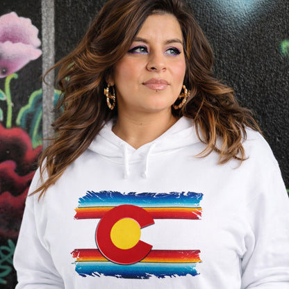 La Bandera De Colorado - Unisex Hoodie | Chicano Culture Streetwear by Chicano Threads