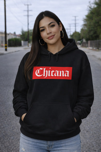 Superior Chicana - Women's Heavy Blend Hoodie | Chicana Apparel by Chicano Threads