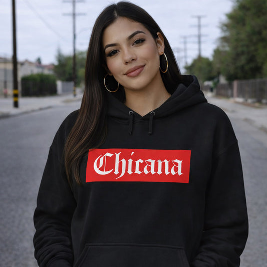 Superior Chicana - Women's Heavy Blend Hoodie | Chicana Apparel by Chicano Threads