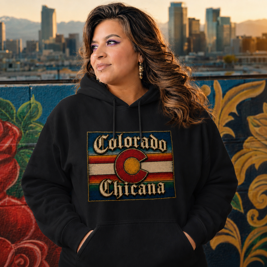 Colorado Chicana - Women's Hoodie | Chicano Culture Streetwear by Chicano Threads