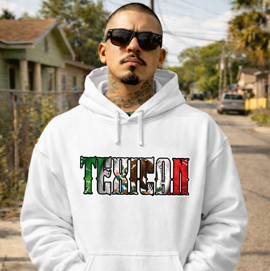 Texican - Unisex Hoodie | Tejano & Mexican Pride Apparel by Chicano Threads