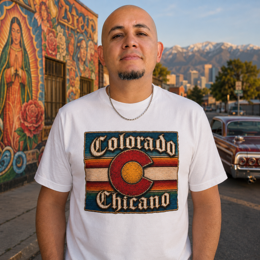 Colorado Chicano - Men's T-Shirt | Chicano Culture Streetwear by Chicano Threads