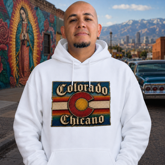 Colorado Chicano - Men's Hoodie | Chicano Culture Streetwear by Chicano Threads